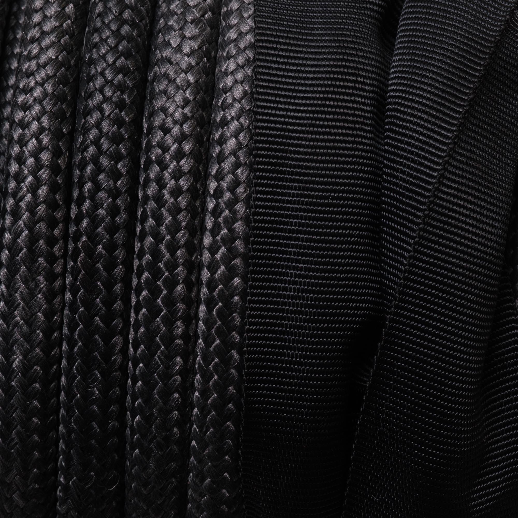 SaberPro® Double Braided 30M Winch Rope (black) image 2