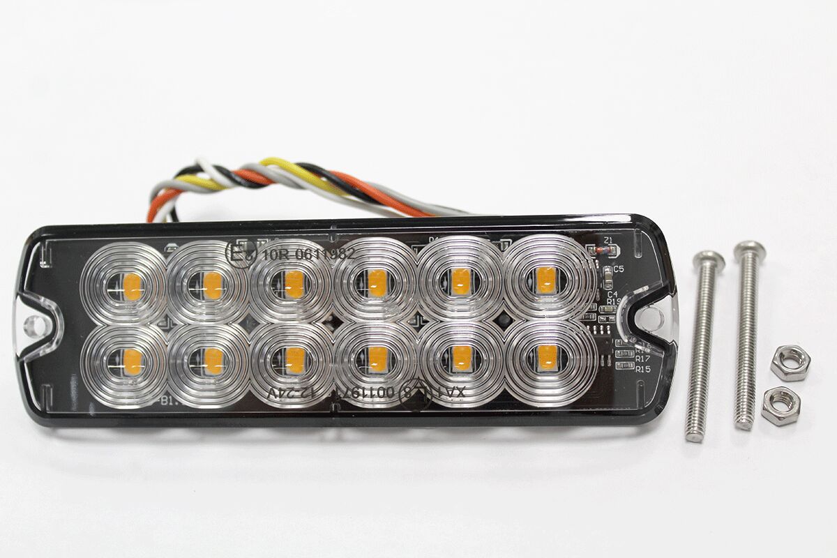 TF7028 - TERRAFIRMA HAZARD 12 AMBER WARNING LIGHT From TERRAFIRMA image 0