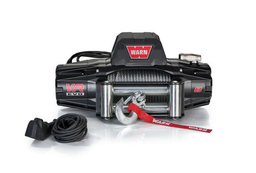 Warn VR EVO 8 Winch with Wire Rope - 12V image 0