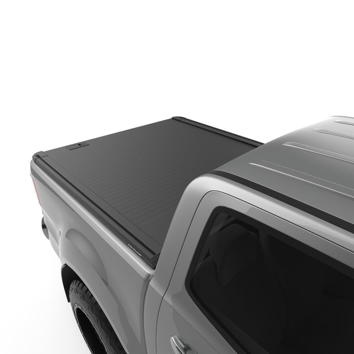 EGR RollTrac Manual Black Roller Tonneau Cover Ford Ranger Mk5-7 (2012-2022) Double Cab image 1