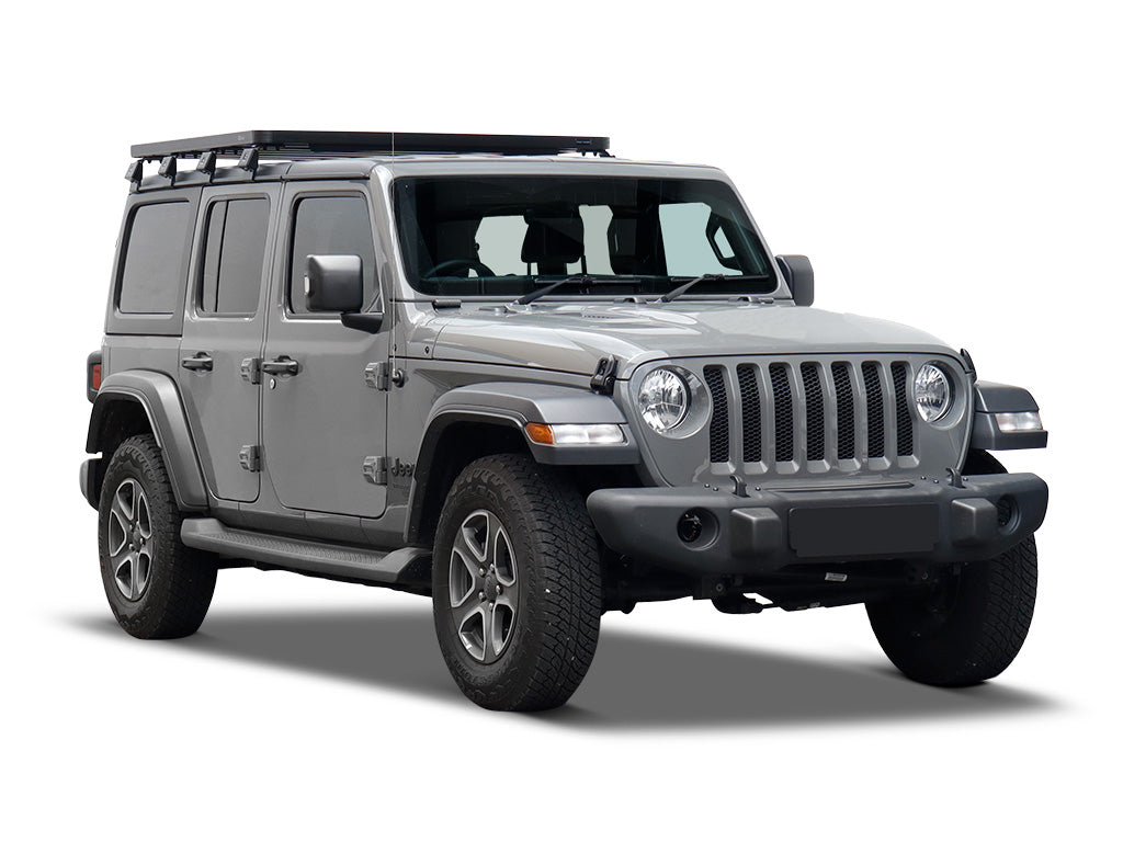 Jeep Wrangler JL 4 Door (2018-Current) Slimline II 1/2 Roof Rack Kit image 0