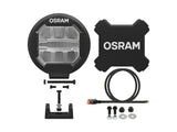 7in OSRAM LED Light Round MX180-CB / Combo Beam AND Mounting Kit image 1