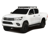 Toyota Hilux Revo DC (2016-Current) Track AND Feet Slimline II Roof Rack Kit image 0