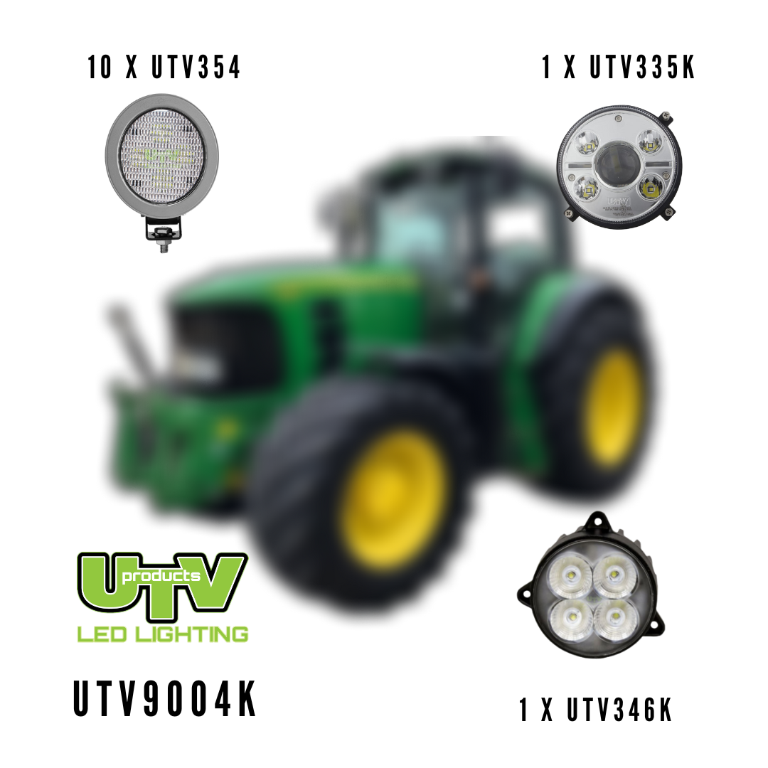 UTV John Deere 30 Series Premium Work Lights & Headlights UTV9004K image 0