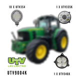 UTV John Deere 30 Series Premium Work Lights & Headlights UTV9004K image 0