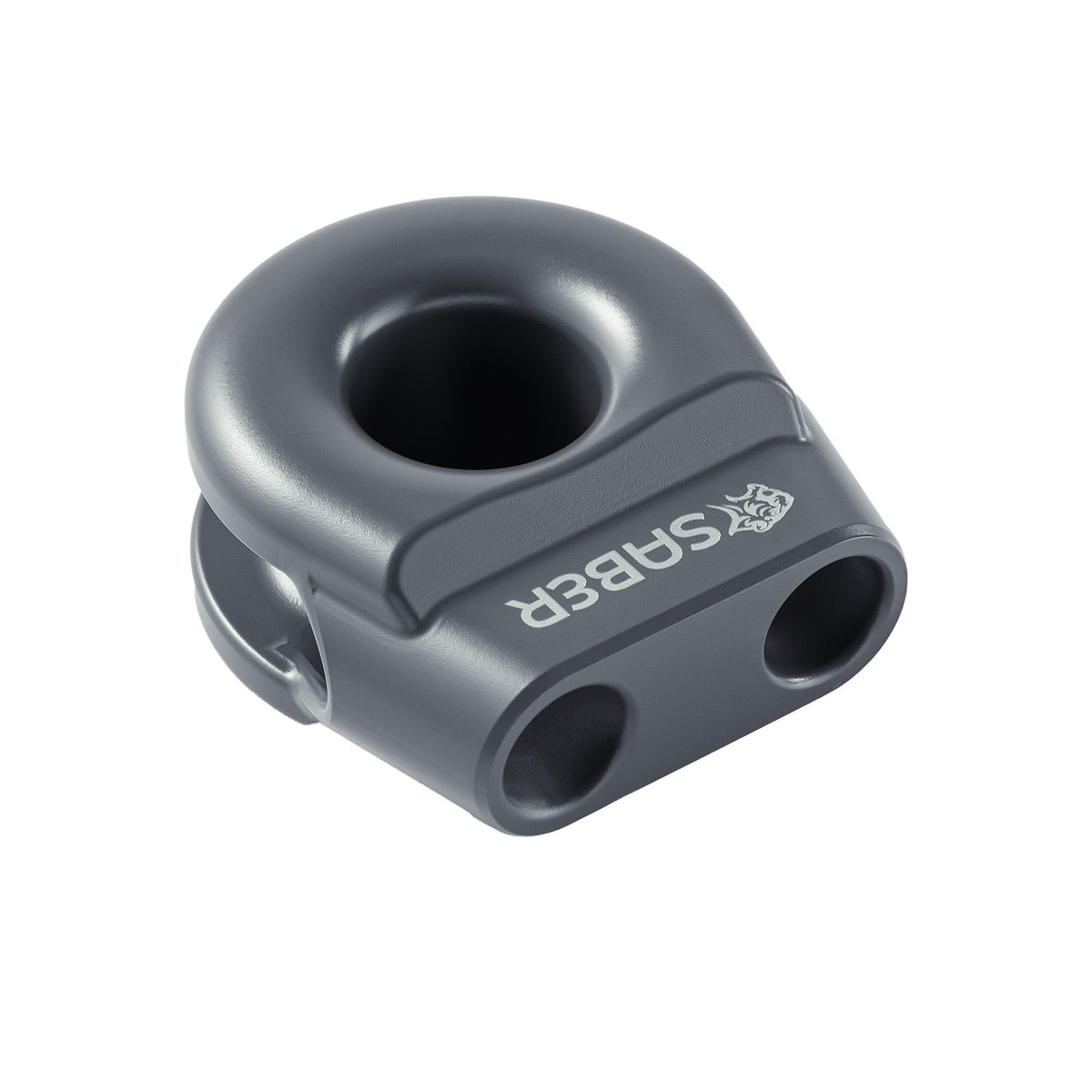 6061 Aluminium Spliced Winch Thimble UPDATED DESIGN- Cerakote Grey image 1