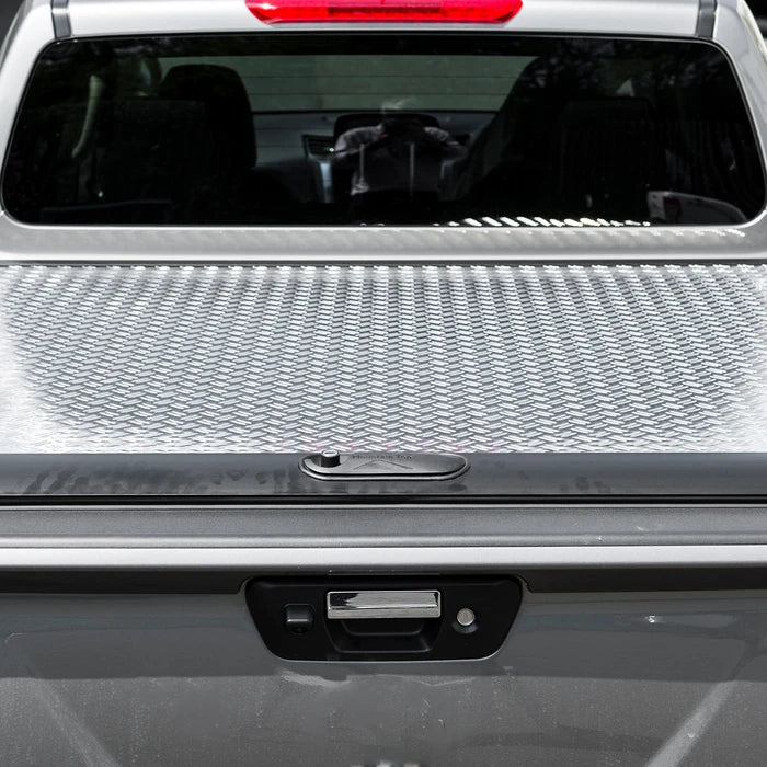 Mountain Top Style Chequered Aluminium Lift-Up Tonneau Cover Ford Ranger Mk6-7 (2016-2022) Double Cab image 3
