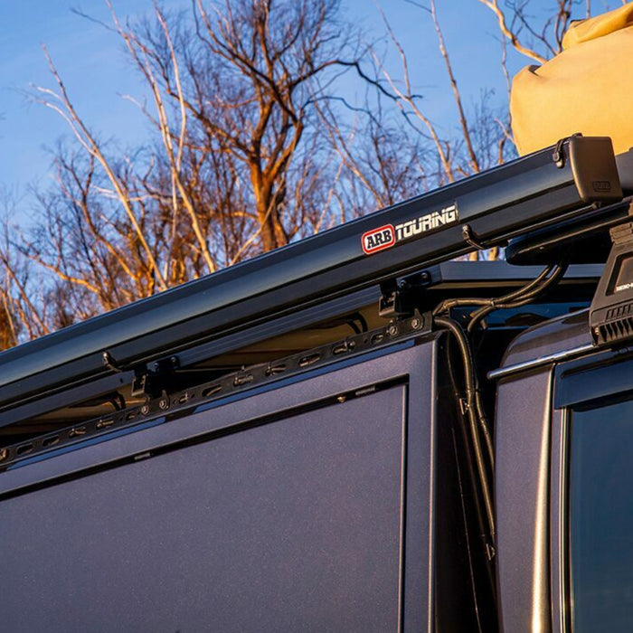 ARB Aluminium Case Black Awning & LED Light Kit 2000mm x 2500mm image 2