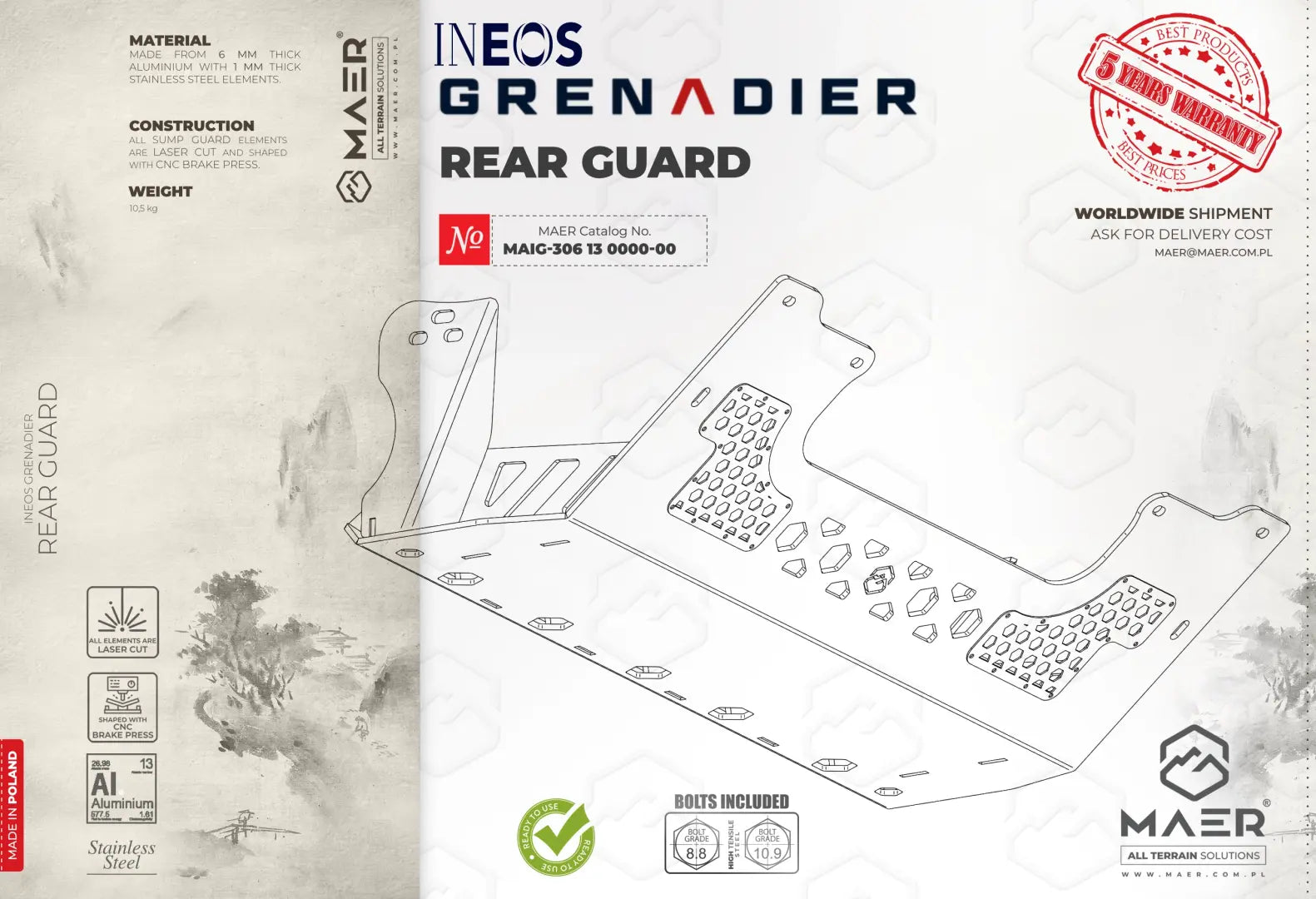 Maer Ineos Grenadier REAR GUARD image 0