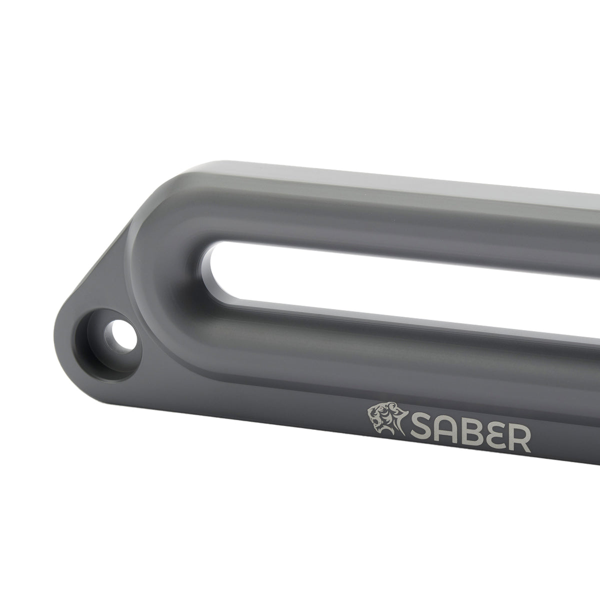 Saber 6061 Aluminium Offset Fairlead – Cerakote Grey image 2