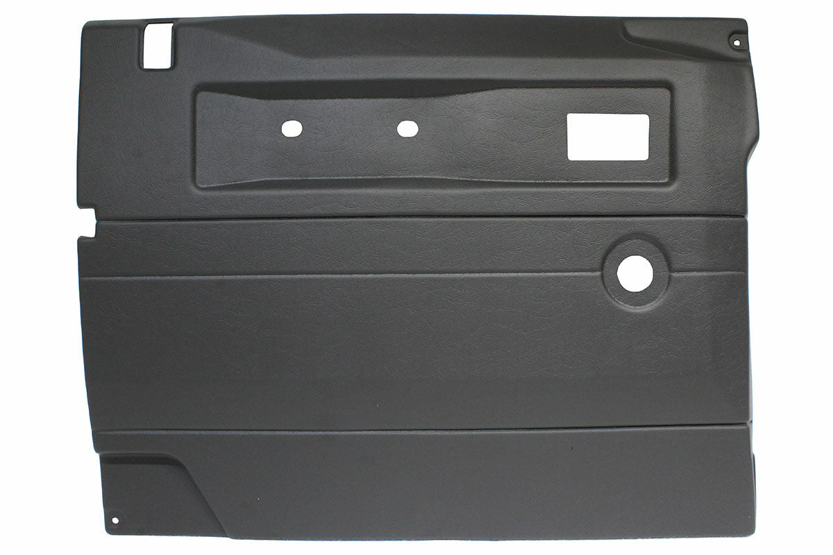 TF2443 - Dark grey push button manual window LH front door card DEF up to 2007 image 0