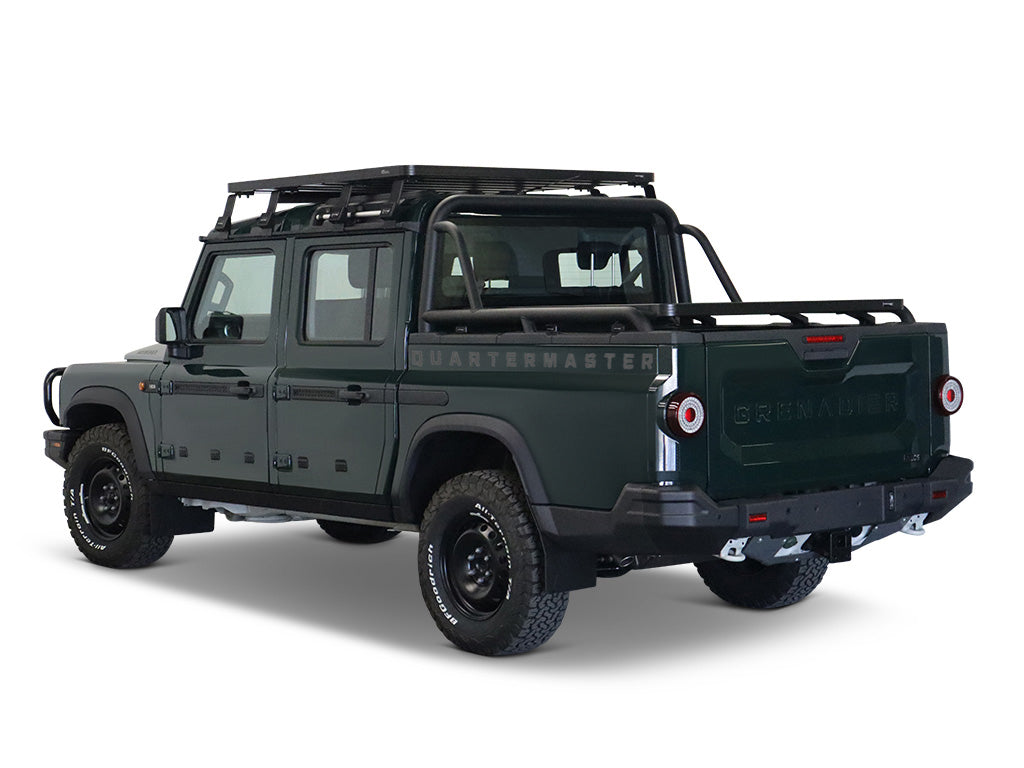 Ineos Grenadier Quartermaster (2023-Current) Roller Tonneau Cover Slimline II Load Bed Rack Kit image 0