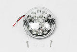 AMR6526LEDCL - 95mm clear LED stop tail light for Defenders image 0