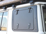 Toyota Land Cruiser 76 Gullwing Window / Left Hand Side Aluminium image 2