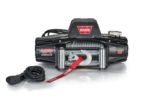 Warn VR EVO 12 Winch with Wire Rope - 12V image 0