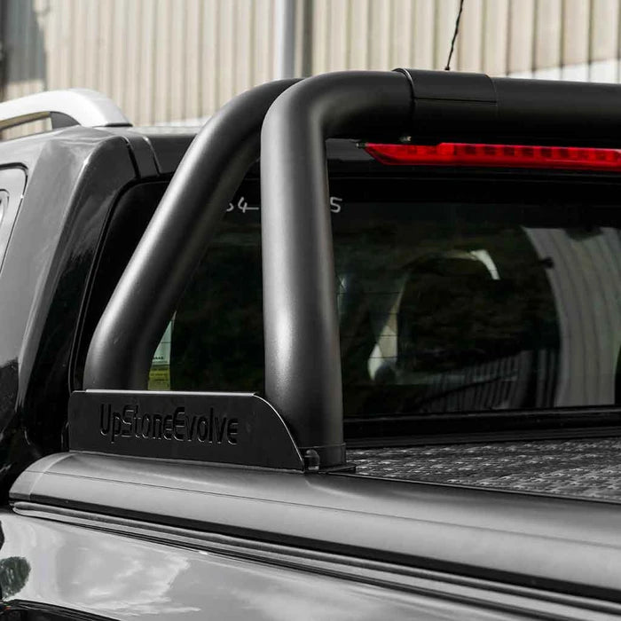 Truckman Aluminium Lift-Up Tonneau Cover (Black) & Roll Bar Nissan Navara NP300 (2016 Onwards) Double Cab image 5