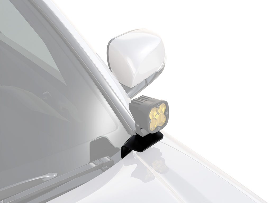 Toyota Tacoma 3rd Gen Ditch Mount A-Pillar Light Brackets image 0