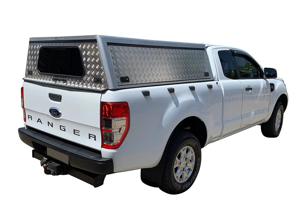 Entry Level Ford Ranger Super Cab/Extended Cab Hardtop Canopy - GZ Aluminium Canopies
