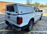 Mid Range 2023 Ford Ranger Gen 7 Double Cab Hardtop Canopy - GZ Aluminium Canopies