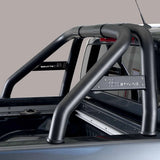 Roll Bar SINGLE 76mm Black 'Truckman' Plate Mach for L200 Mk8-9 (15 on) DC image 0
