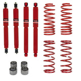 Pedders 2 Inch Suspension Lift Kit. With LONG TRAVEL Foam Cell Shocks. Nissan Patrol, Y61, LWB, 2.8 Di ONLY image 0