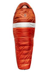 Sierra Designs Get Down 35°F (-3°C) 550-Fill DriDown Sleeping Bag - Regular - Red