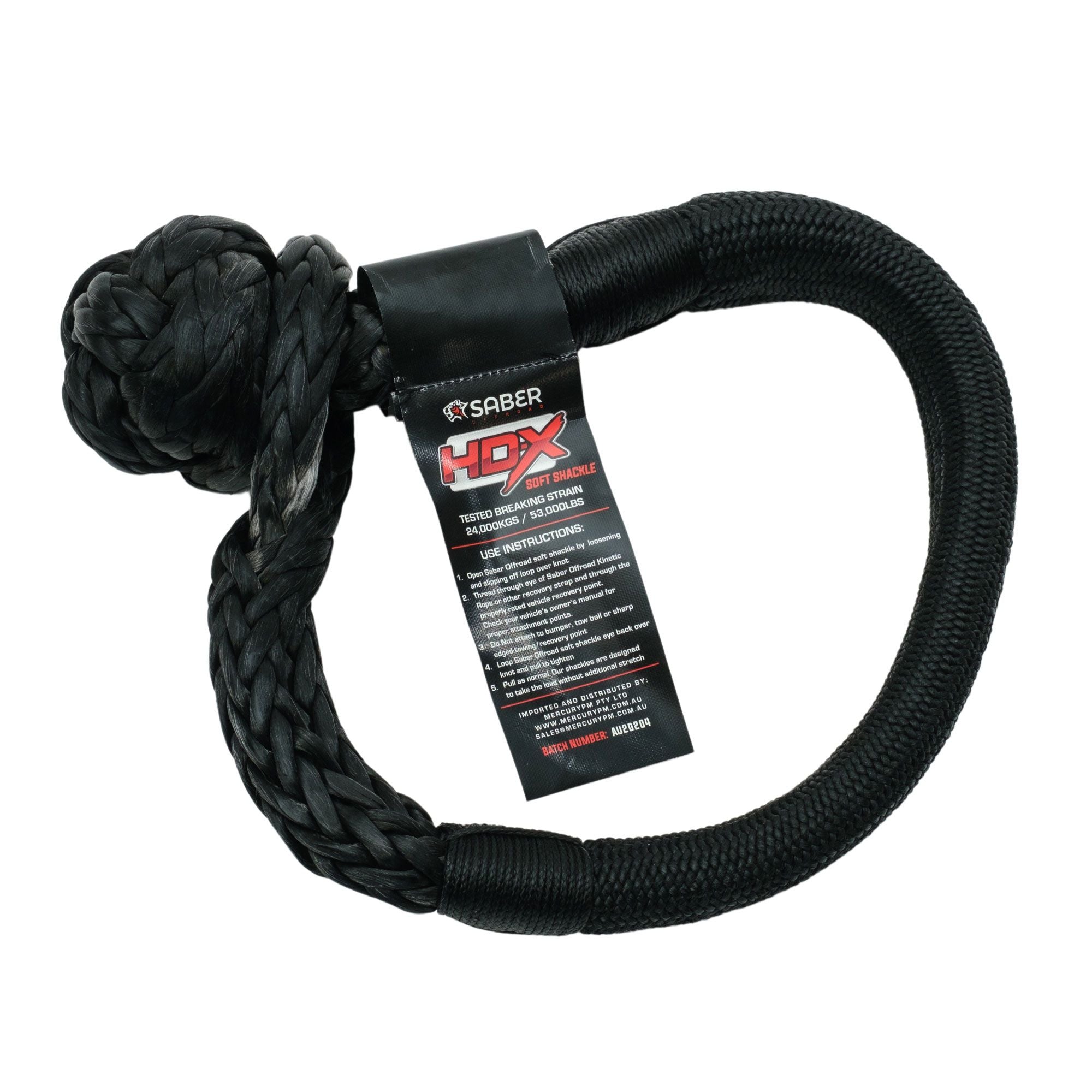 24,000KG HDX TechnoraBound Soft Shackle image 0