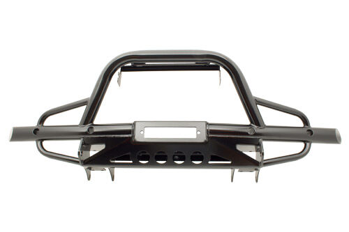 TF001 - Tubular winch bumper with A bar for Defenders with AC image 0