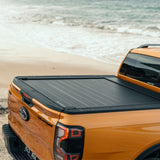 Mountain Top EVOe Electric Black Roller Tonneau Cover Ford Ranger Mk8 & Volkswagen Amarok Mk3 (2023 Onwards) Double Cab image 3