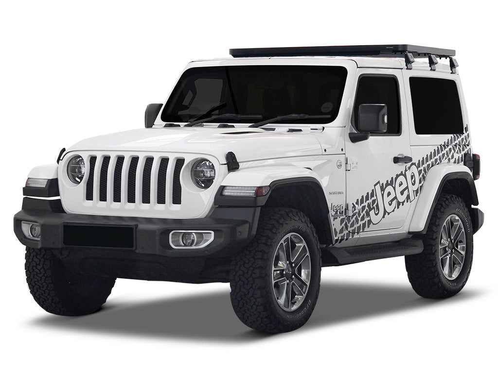 Jeep Wrangler JL 2 Door (2018-Current) Slimline II 1/2 Roof Rack Kit image 0