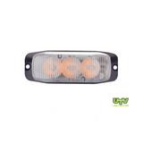 UTV 3 LED Surface Mount Strobe (Amber) UTV603 image 0
