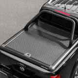 Truckman Aluminium Lift-Up Tonneau Cover (Black) & Roll Bar Nissan Navara NP300 (2016 Onwards) Double Cab image 1