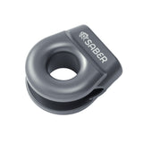 6061 Aluminium Spliced Winch Thimble UPDATED DESIGN- Cerakote Grey image 0