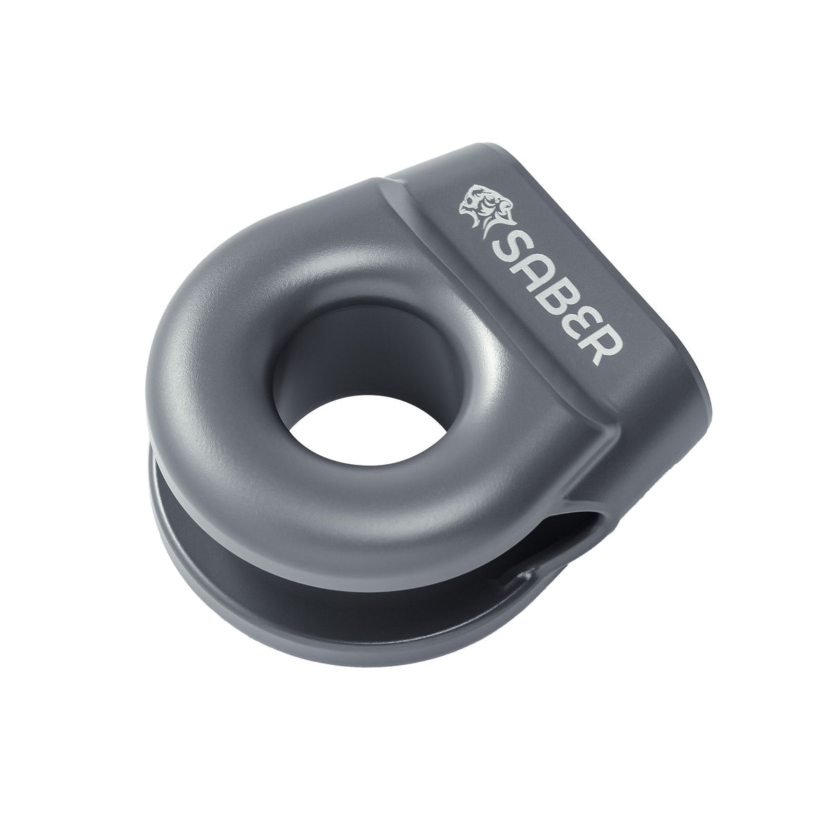 6061 Aluminium Spliced Winch Thimble UPDATED DESIGN- Cerakote Grey image 0