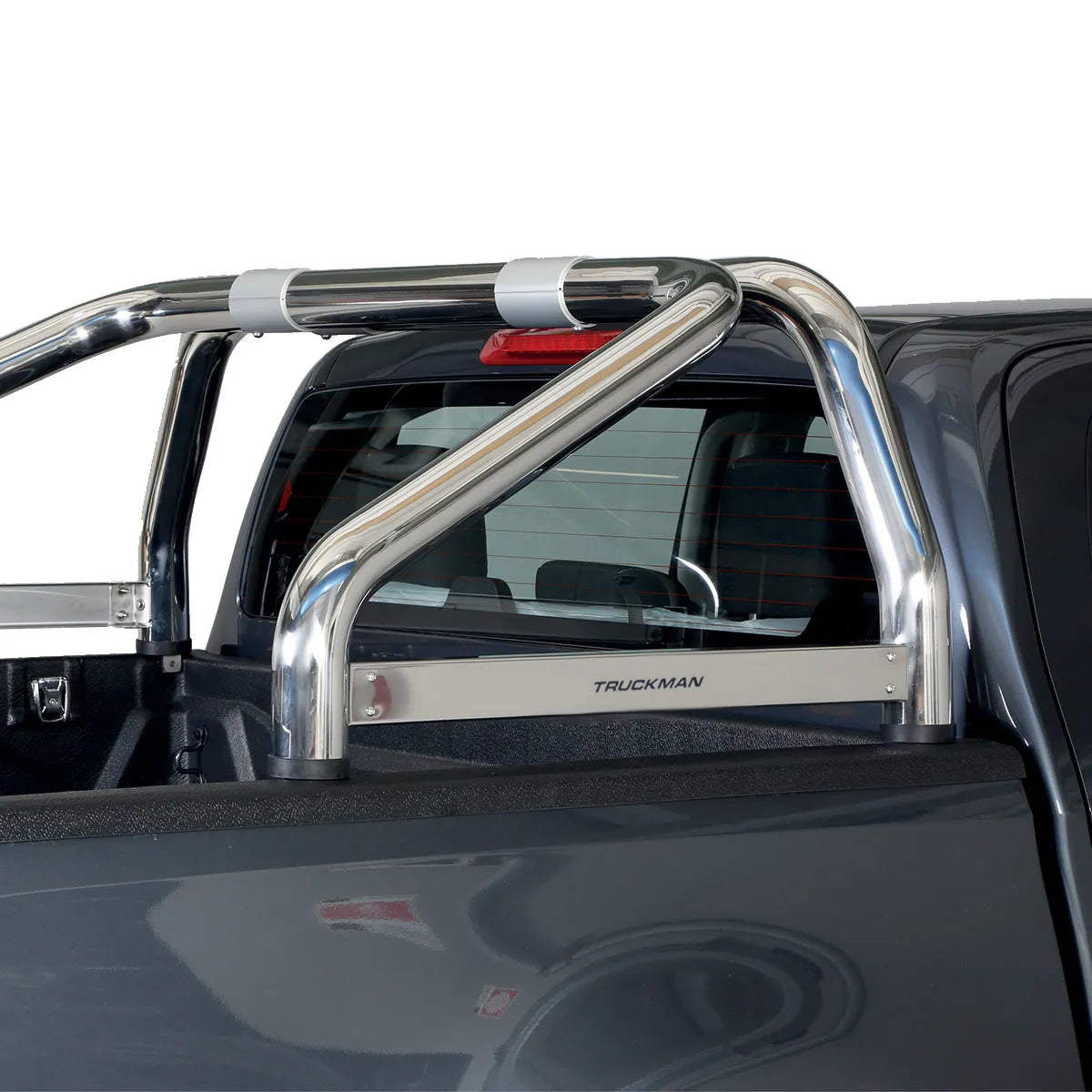 Roll Bar SINGLE 76mm Stainless Steel for Toyota Hilux Mk8 (16 on) image 0
