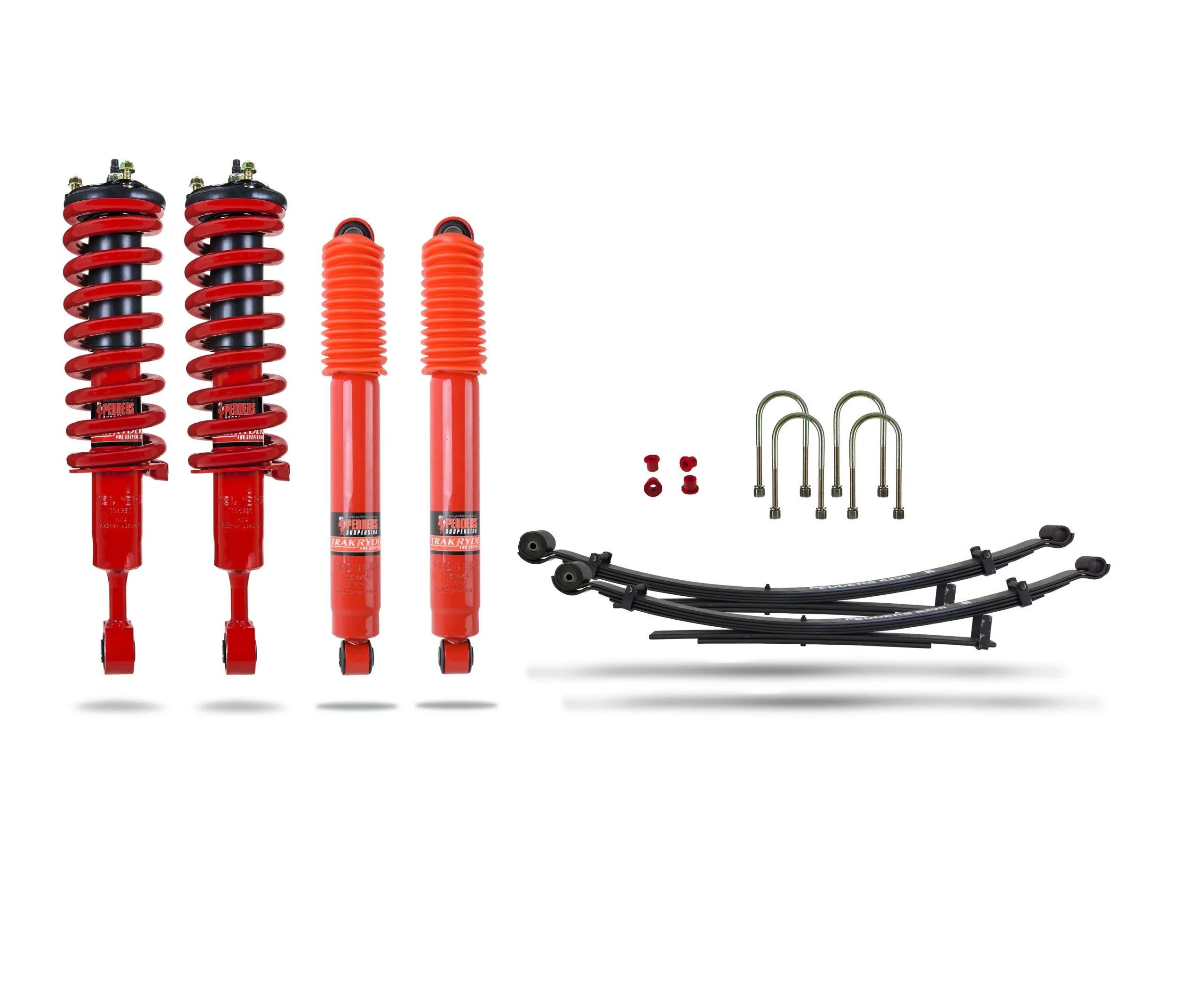 Pedders 1.75 Inch Suspension Lift Kit. With Improved Ride & Assembled struts. Ford Ranger, PX image 0