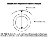 Pedders EziFit Lowered Suspension Kit. 55mm Front Strut Diameter image 1