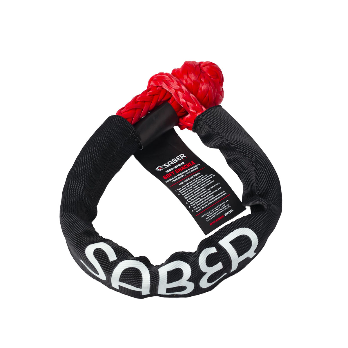 Saber 15,000KG Soft Shackle with Protective Sheath image 1