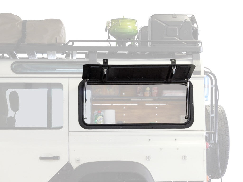 Land Rover Defender (1983-2016) Gullwing Window / Aluminium image 0