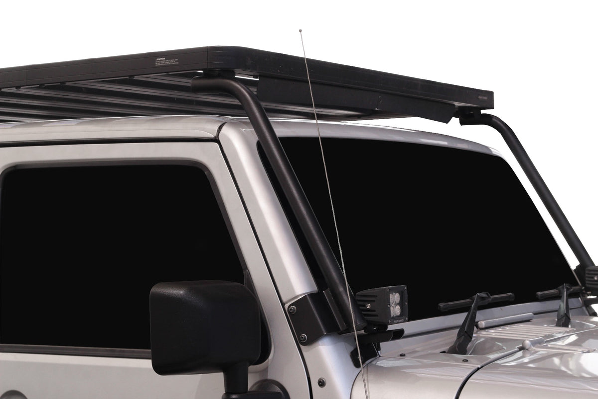 Jeep Wrangler JK 2 Door (2007-2018) Extreme Slimline II Roof Rack Kit image 2