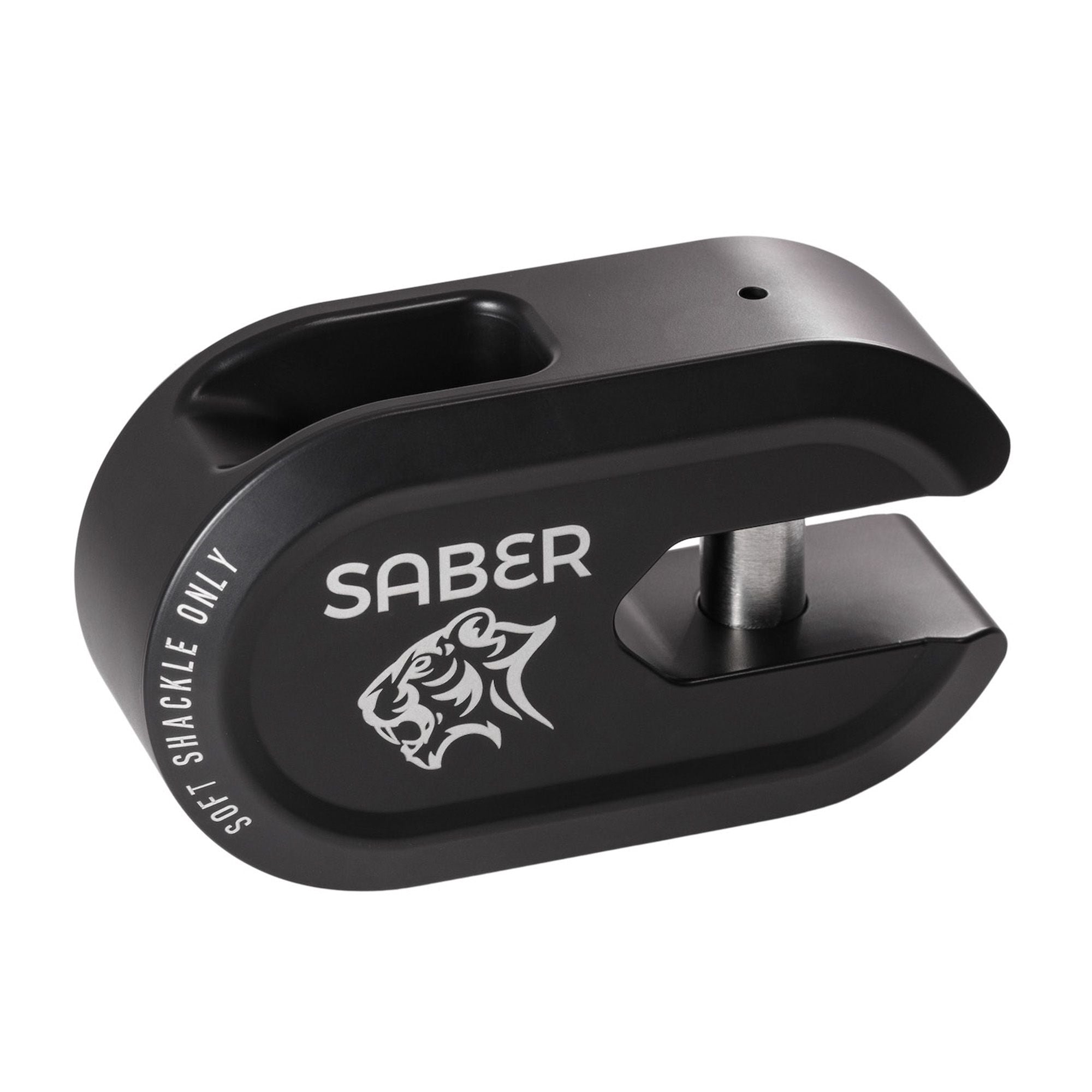 Saber 7075 Alloy Winch Shackle Short - Cerakote Black image 1