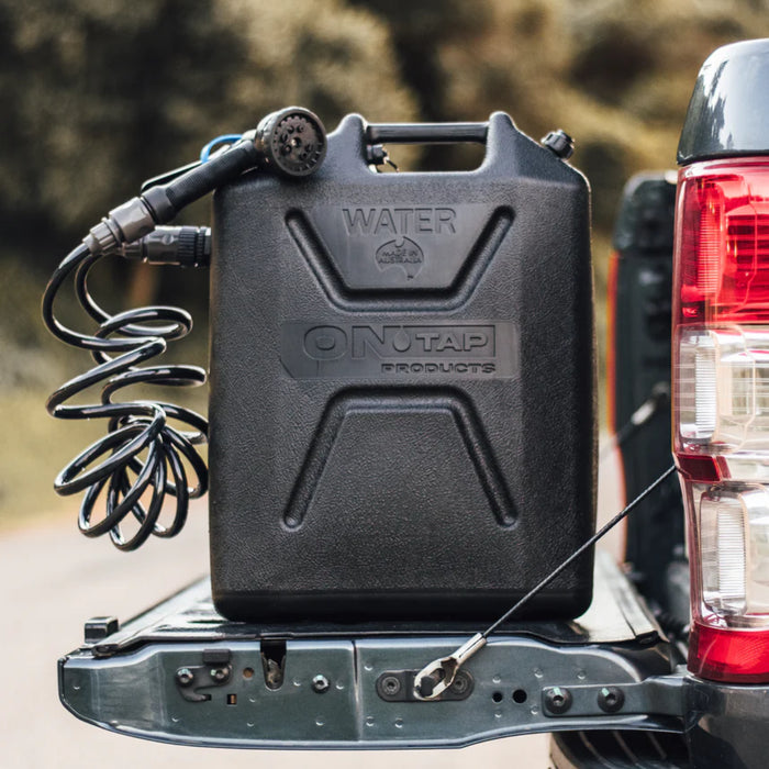 ONTAP Portable 12V Camping Shower - Black image 2