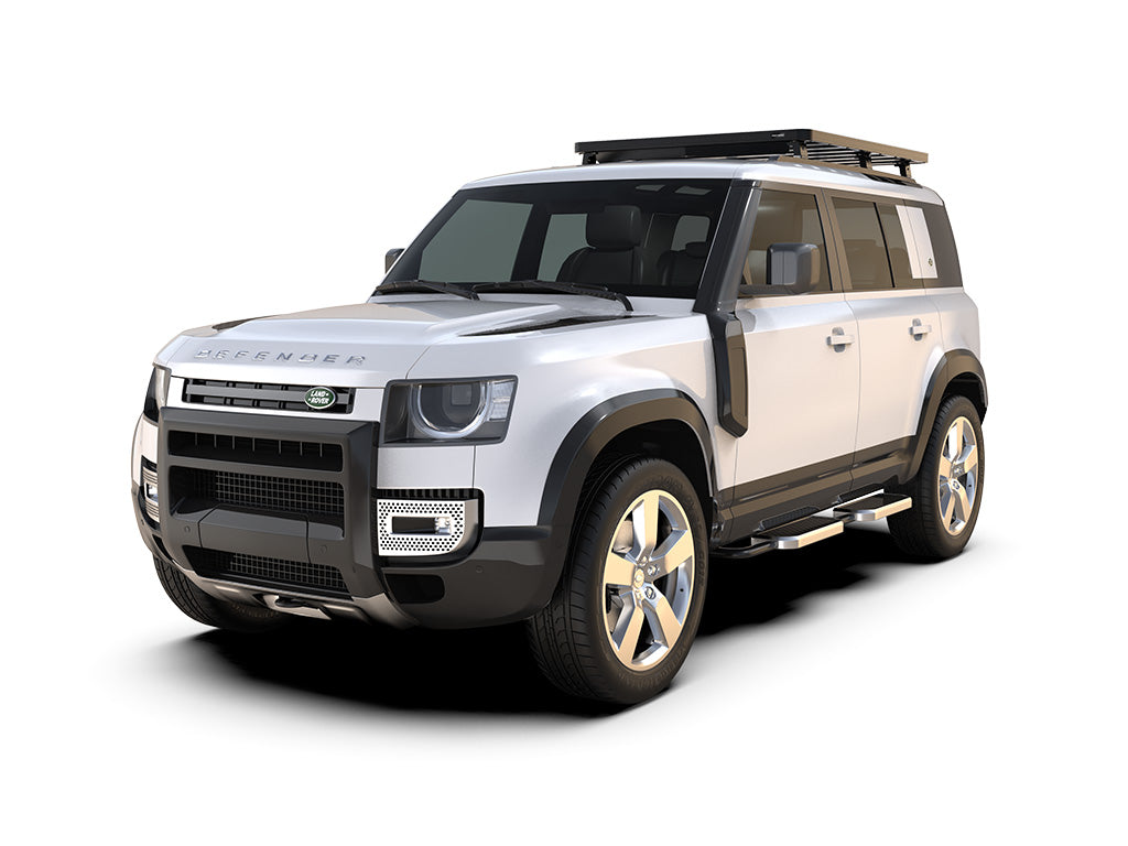 Land Rover New Defender (2020-Current) 110 w/OEM Tracks Slimline II Roof Rack Kit image 0