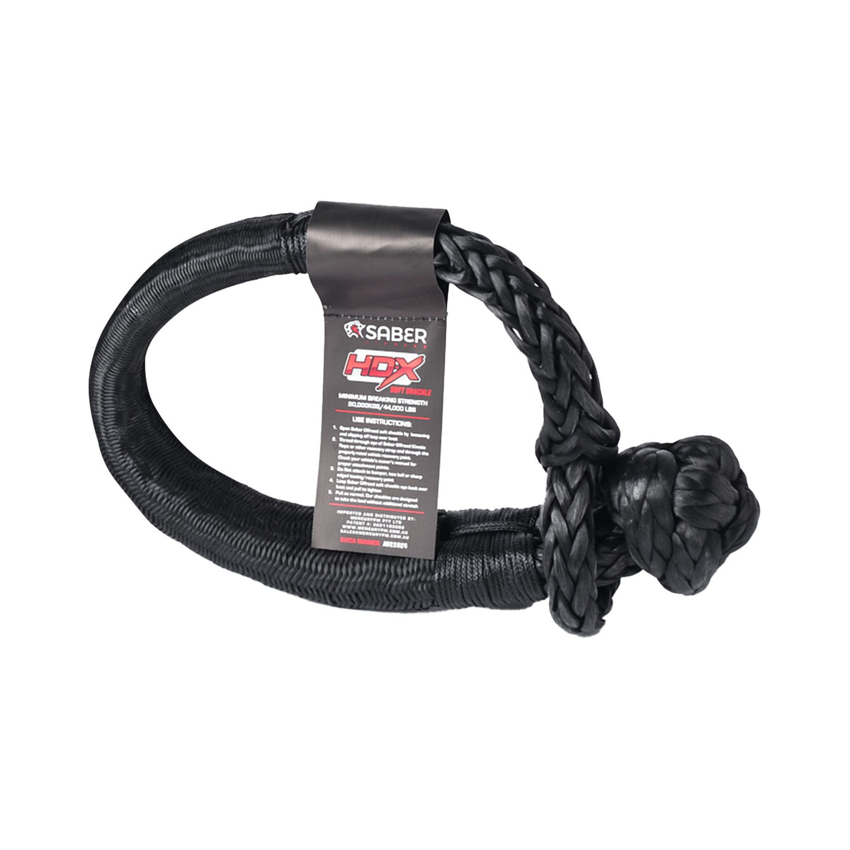 Saber 12K Heavy Duty Kinetic Recovery Kit image 2