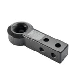7075 Aluminium Rope Friendly Recovery Hitch Extended - Cerakote Black image 2
