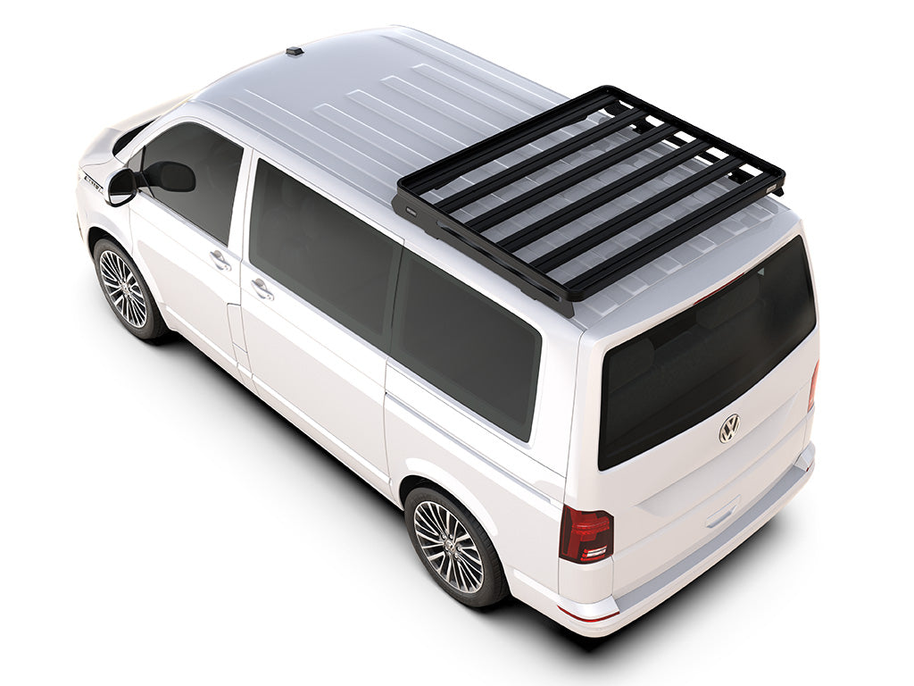 Volkswagen T6/T6.1 Caravelle Transporter SWB (2015-Current) Slimline II 1/2 Roof Rack Kit image 1
