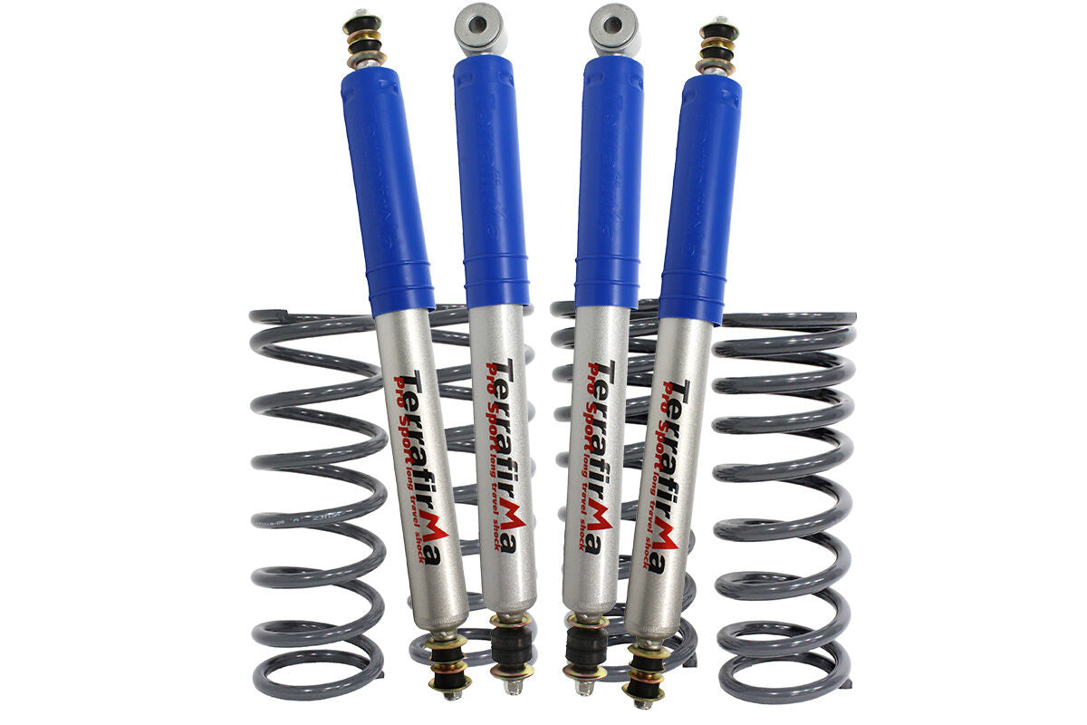 TF208 - 2" lift medium load suspension kit with +2" Pro Sport shocks for 90/D1/RRC image 0