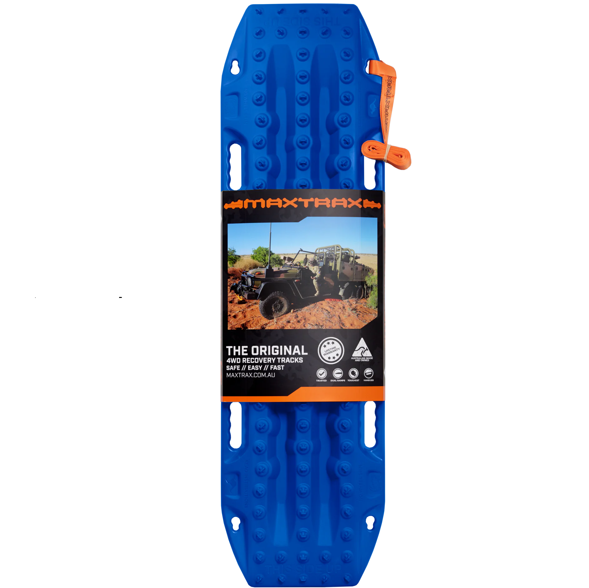 MAXTRAX MKII FJ Blue Recovery Boards image 1