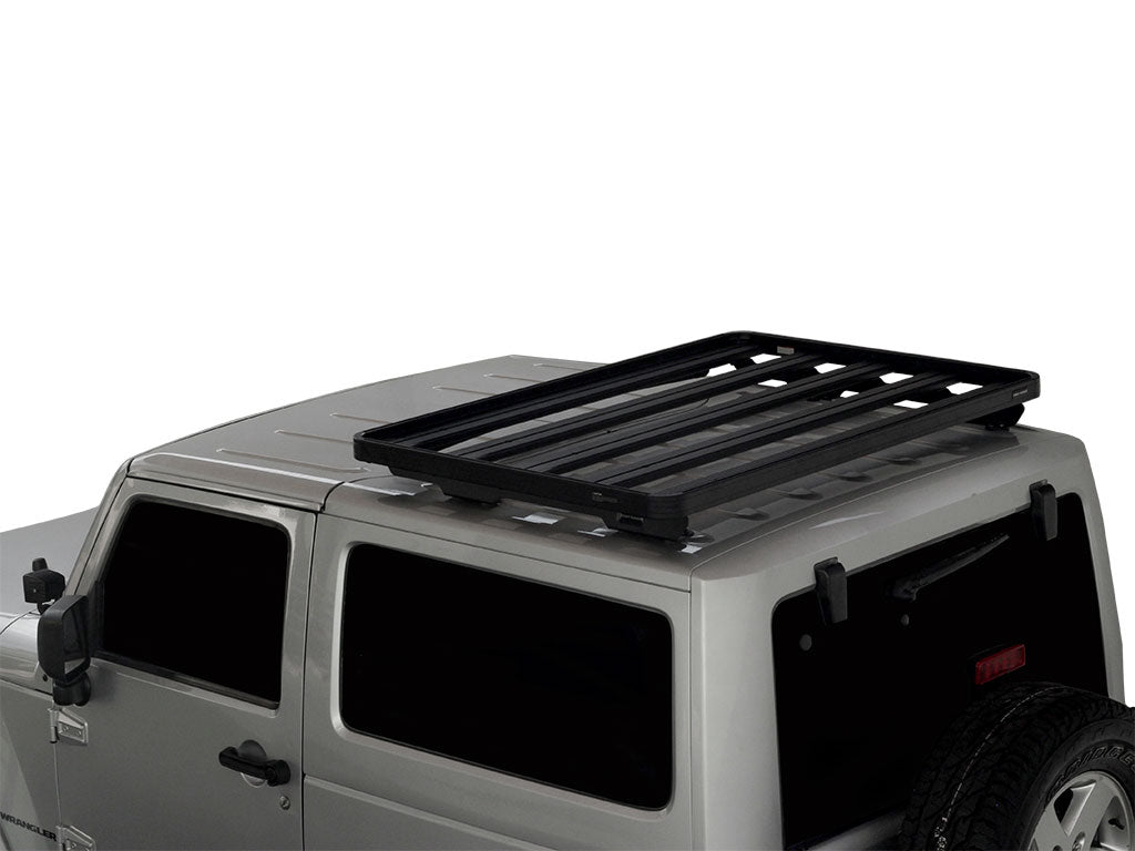 Jeep Wrangler JK 2 Door (2007-2018) Extreme Slimline II 1/2 Roof Rack Kit image 1