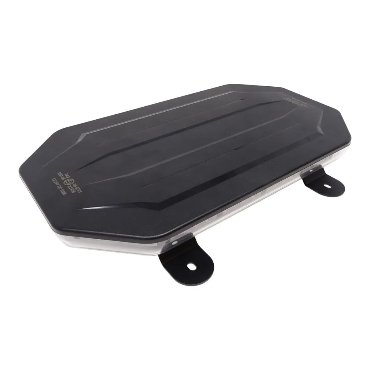DBG Raider 381mm LED Amber Beacon / Clear Lens R65 image 0
